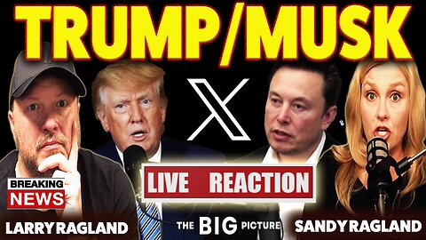 Watch MUSK interview with TRUMP LIVE with us + BREAKING NEWS