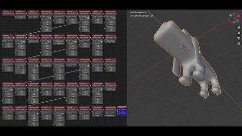 procedure modeling a dog in blender by sorcar