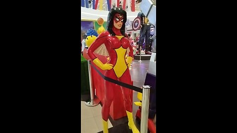 Sexy Spider-Woman Statue