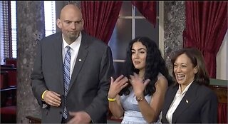 Fetterman Appears Completely Lost During His First Moments as a U.S. Senator