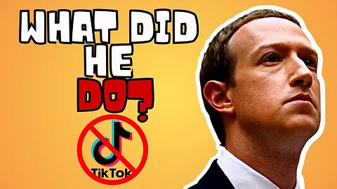 Mark Zuckerberg's EVIL Plan to STOP TikTok