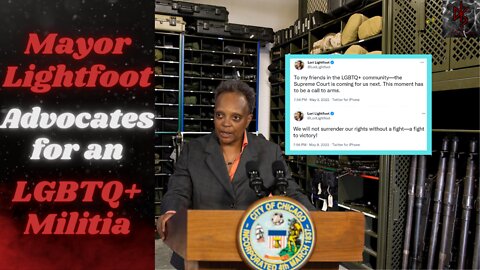 Paranoid Chicago Mayor Lori Lightfoot Calls to Form an LGBTQ Militia to "Fight" for Women's "Rights"