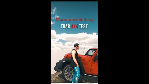 Thar 4x4 Test Crazy Mountain Climbing by Thar