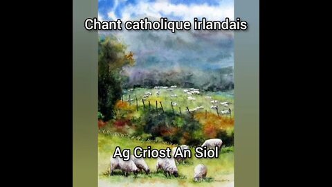 Poème chrétien Irlandais "An Criost an Siol" avec chant et cornemuse irlandaise