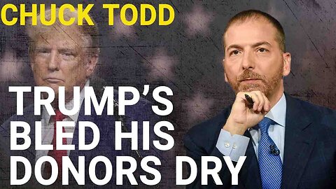 Chuck Todd: Trump's legal woes are draining his coffers, but he's still stronger than Biden