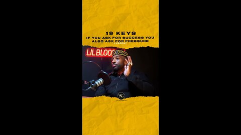 #19keys If you ask for success you also ask for pressure. 🎥 @lilbloodtv