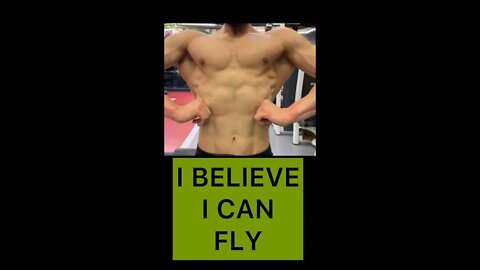 WINGS COMING OUT | I BELIEVE I CAN FLY | Back Workout #shorts