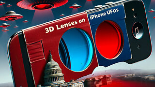 🌐3D Glasses on your iPHONE can see UFOS🌐