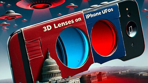 🌐3D Glasses on your iPHONE can see UFOS🌐