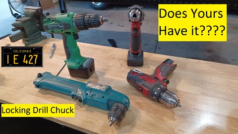 Locking Ratchet Drill Chuck Feature You Didn't Even Know Yours Had