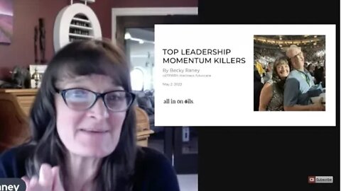 Network Marketing Momentum Killers, what not to do as a Leader!