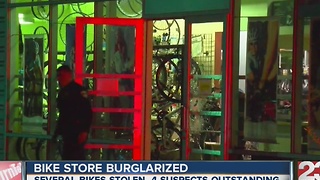 Southwest Bakersfield bike store burglarized