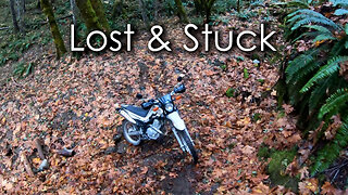 New Dual Sport Rider Exploring the Mountains! - Getting Lost on a Yamaha XT250