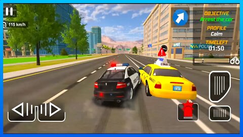 Police Car Chase Cop Simulator 2022 - police chase, randomly crash #04