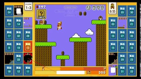 Super Mario Bros. 35 (Switch) - Day 6 Battles: It's a Marathon AND a Sprint (Reaching Level 70)