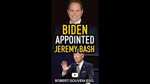 Biden Appoints Hunter Biden Denier Jeremy Bash #shorts