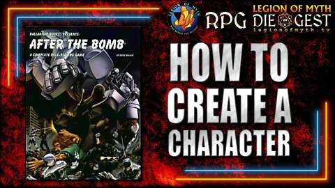 [95-1.1] - Palladium Books AFTER THE BOMB - Character creation process - [Part 1]