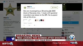 Deputies investigating shooting in West Palm Beach
