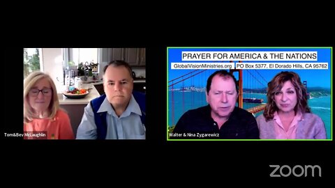 PRAYER FOR AMERICA & THE NATIONS Live with Walter Zygarewicz