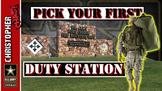 Pick your first duty station in the army - 2022