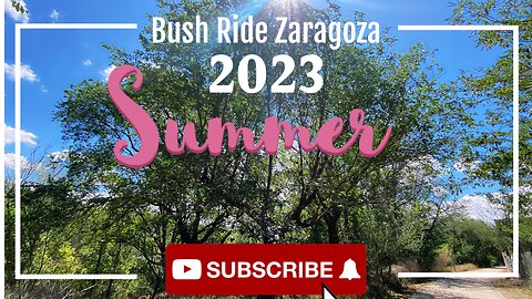 Summer Bush Ride Zaragoza, Aragon Spain 🇪🇸