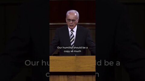 John MacArthur: Model our humility on Christ - Christian Response Forum #humility #shorts