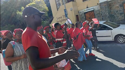 WATCH: EFF Picket Outside The Hank's Olde Irish in Cape Town