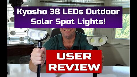 They Worked Great - Kyosho 38 LED Solar Landscape Lights