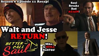 Walt and Jesse are BACK! Saul Breaks Bad for the LAST TIME! Better Call Saul Episode 611 Recap!