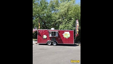 2021 8.5' x 20' Quality Cargo Kitchen Food Concession Trailer | Mobile Food Unit for Sale