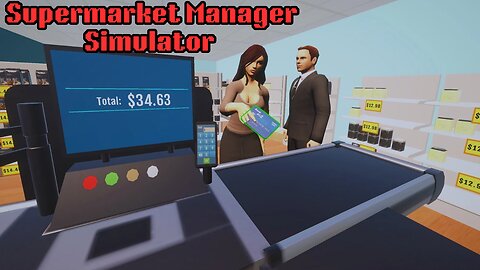 Supermarket Manager Simulator Gameplay