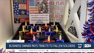 Business owners pay tribute to fallen soldiers