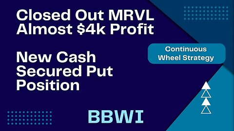 MRVL - Almost $4k Profit, New Cash-Secured Put on BBWI, Time for some Bath & Body Works Trades