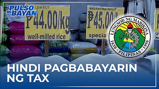 Marikina LGU, hindi muna pagbabayarin ng business tax ang rice retailers sa lungsod