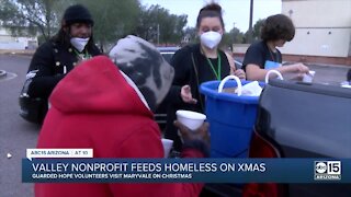 Valley nonprofit feeds homeless on Christmas