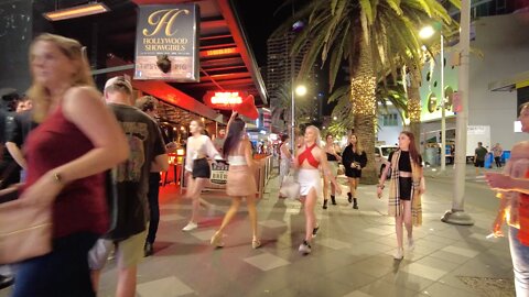 Australia's Sin City Dark Friday Nightlife | Gold Coast - Surfers Paradise