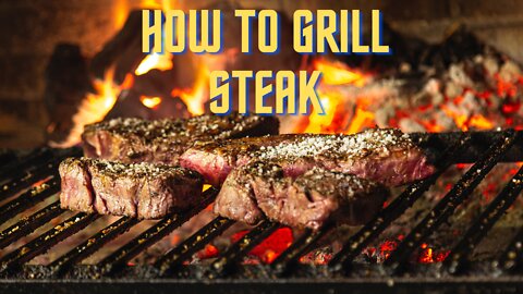 How to Grill Cook Ribeye Medium Rare Steak | A.I. Assisted