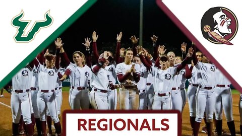 South Florida vs #2 Florida State Softball (Regionals) | 2022 College Softball Highlights