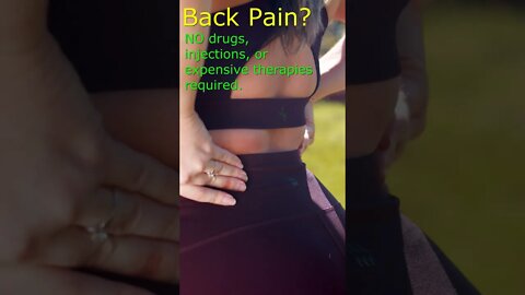 Back Pain? How To Fix "Low Back" Pain INSTANTLY! #Shorts
