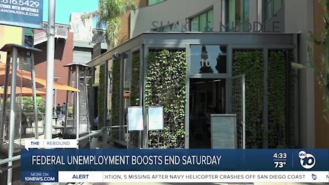 Extended unemployment benefits end Saturday