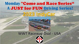 Race 1 - Monday "Come and Race Series“ - 2023 IndyCar - WWT Raceway Oval - USA