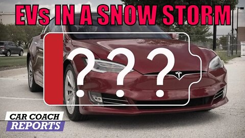 Will ELECTRIC CARS Survive A SNOW Storm?