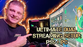 Ultimate dual stream set up PlayStation, 5+ PC