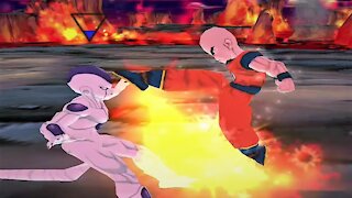 Krillin Gets His Revenge On Frieza (Dragon Ball Z: Sagas, Pendulum Mode) HD