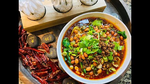 Chongqing Spicy and Sour Sweet Potato Noodles 酸辣粉