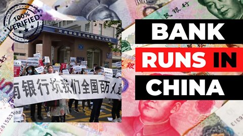 Bank Runs in China.. Why Should We Care? Bank Failures, 2022 Chinese Yuan CRASH!