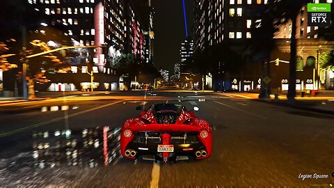 GTA 6 : La Ferrari - Remastered 2023 Gameplay Next-Gen Ray Tracing Graphics [GTA 5 PC Mod] PS5!