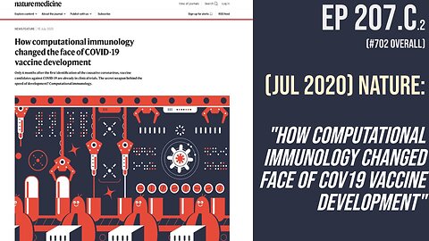 207.C.2: (Jul 2020) Nature: "How computational immunology changed face of COV19 vaccine development"