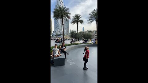 Dubai mall Burj khalifa view