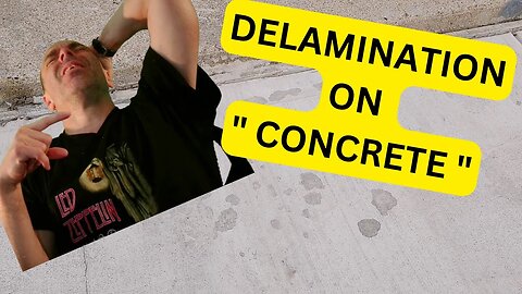 Concrete Delamination - On My Project
